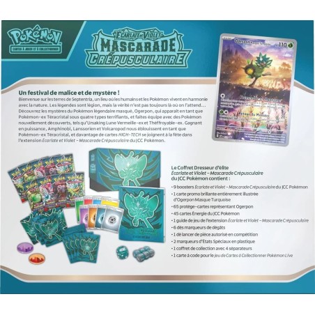 Mascarade Crépusculaire: Elite Trainer Box