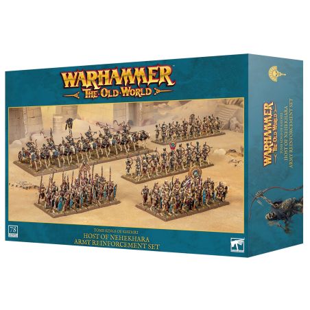 The Old World Khemri: Set de Renforts d’Armée Ost de Nehekhara (x78 Figurines)