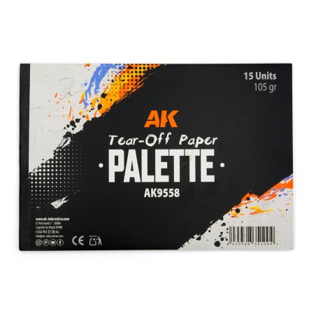 Palette Humide (AK): Feuilles de Papier d'Hydratation (x15)