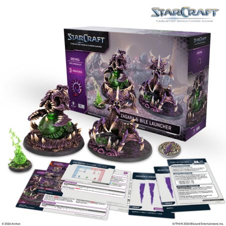 Starcraft: Zerg Zagara Expension Set (x3 Figurines) (Anglais)
