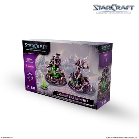 Starcraft: Zerg Zagara Expension Set (x3 Figurines) (Anglais)