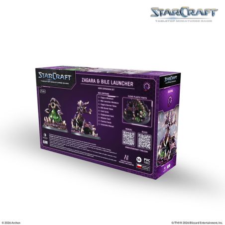 Starcraft: Zerg Zagara Expension Set (x3 Figurines) (Anglais)