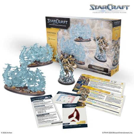 Starcraft: Protoss Tassadar Hero Expension Set (x3 Figurines) (Anglais)