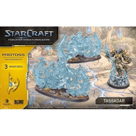 Starcraft: Protoss Tassadar Hero Expension Set (x3 Figurines) (Anglais)