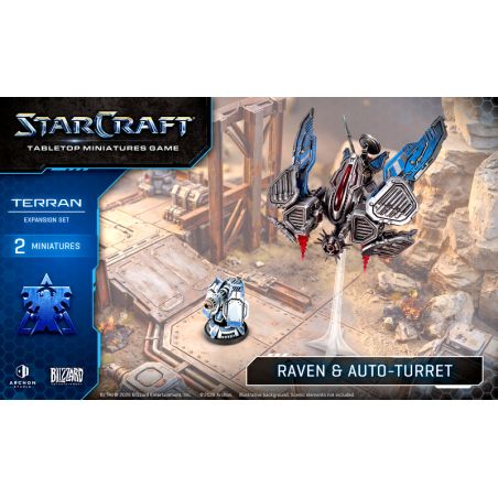Starcraft: Terran Raven Expansion Set (x2 Figurines) (Anglais)