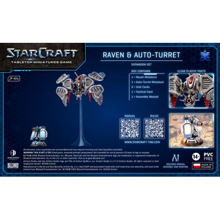 Starcraft: Terran Raven Expansion Set (x2 Figurines) (Anglais)