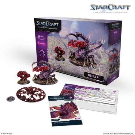 Starcraft: Zerg Defiler Expansion Set (x2 Figurines) (Anglais)