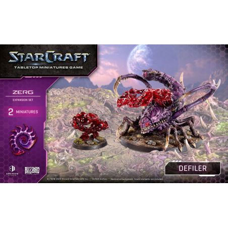 Starcraft: Zerg Defiler Expansion Set (x2 Figurines) (Anglais)