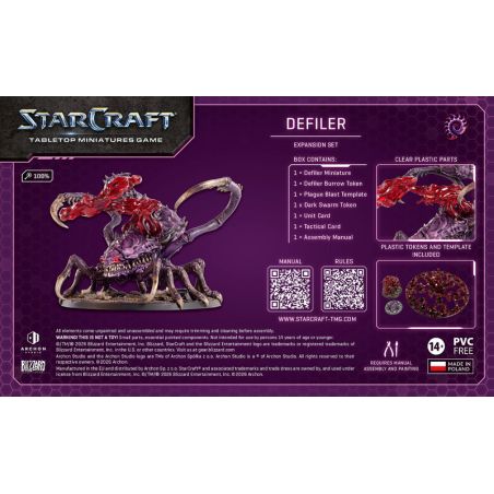 Starcraft: Zerg Defiler Expansion Set (x2 Figurines) (Anglais)