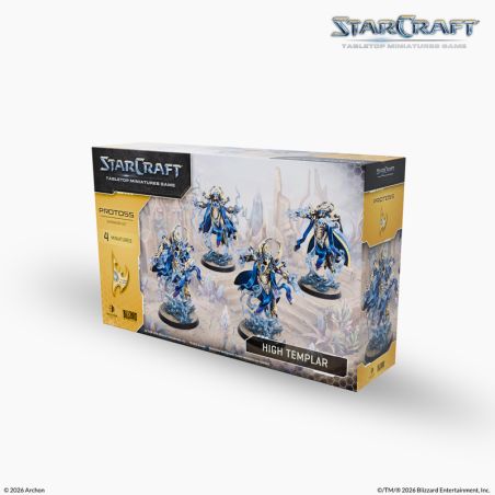 Starcraft: Protoss High Templar Expansion Set (x4) (Anglais)