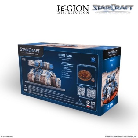 Starcraft: Terran Siege Tank Expansion Set (x2 Figurines) (Anglais)
