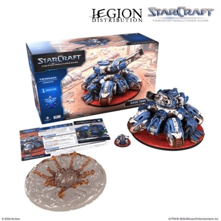 Starcraft: Terran Siege Tank Expansion Set (x2 Figurines) (Anglais)