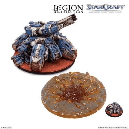 Starcraft: Terran Siege Tank Expansion Set (x2 Figurines) (Anglais)