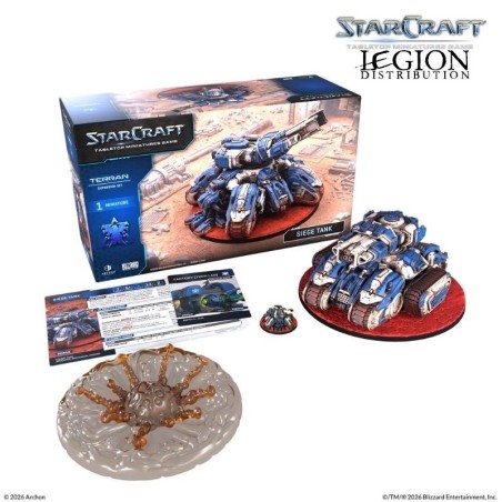 Starcraft: Terran Siege Tank Expansion Set (x2 Figurines) (Anglais)