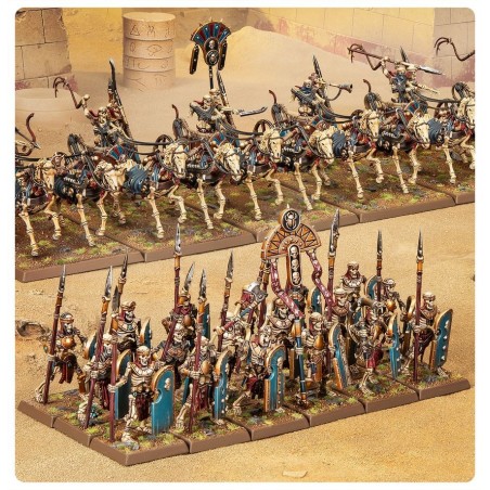 The Old World Khemri: Set de Renforts d’Armée Ost de Nehekhara (x78 Figurines)