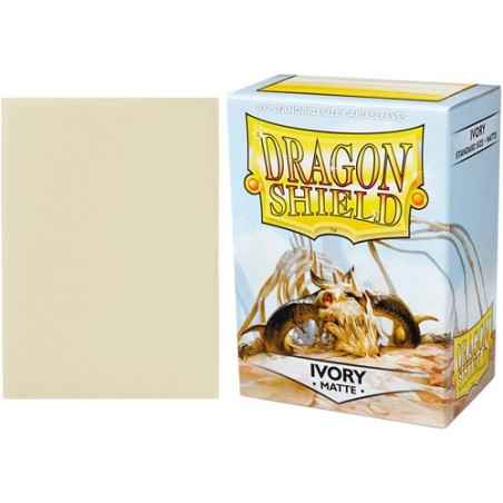 Dragon Shield • Matte Ivory