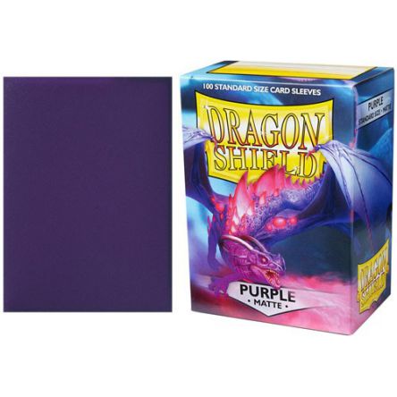 Pochettes: Dragon Shield Matte Purple - HOBBY MAX