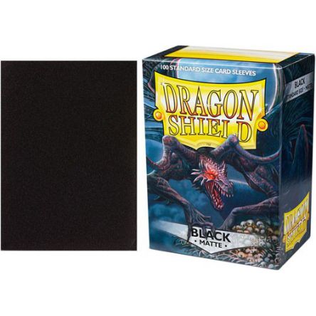 Pochettes: Dragon Shield Matte Black - HOBBY MAX