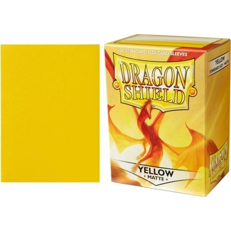 Dragon Shield • Matte Yellow
