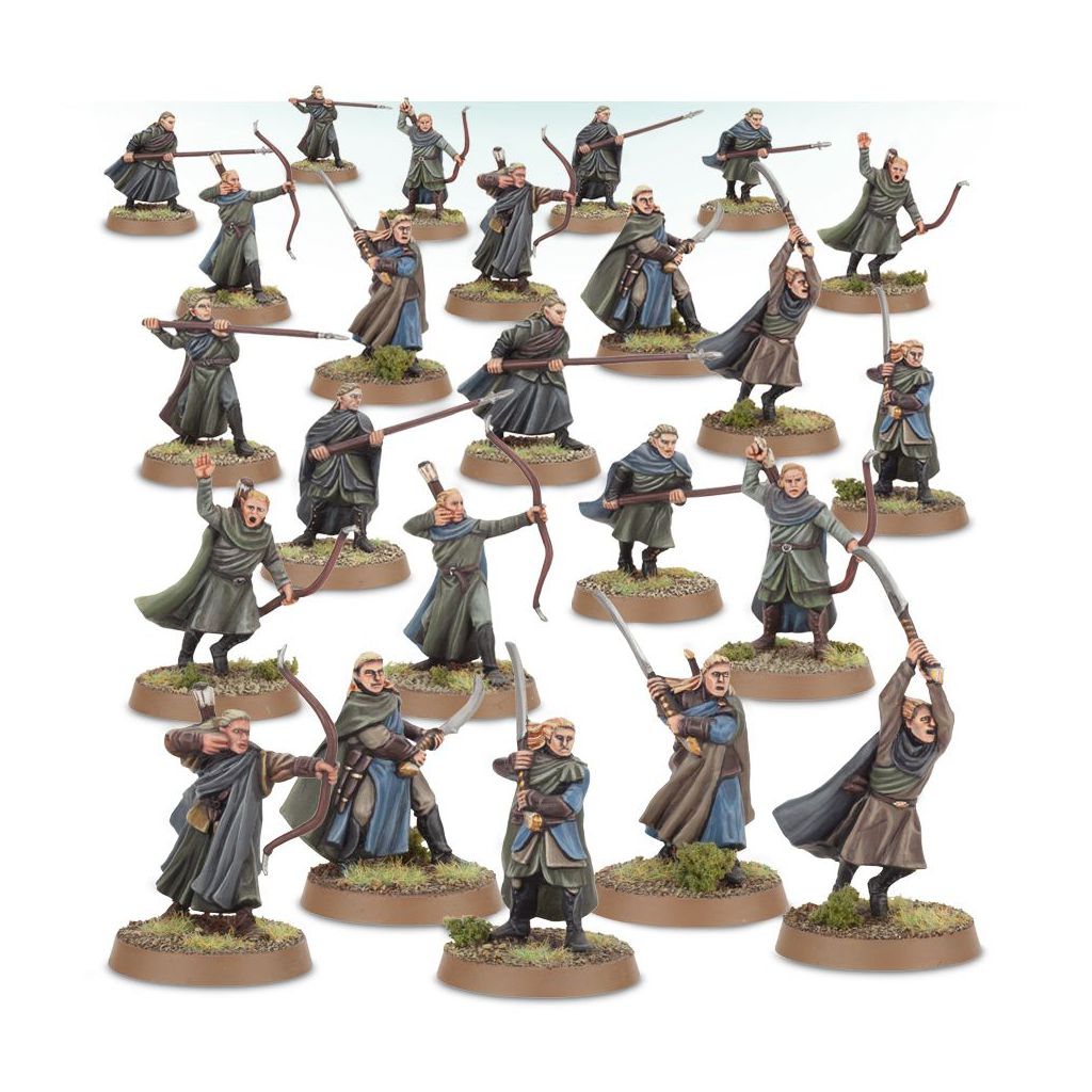 Lord of The Rings Wood Elf Warriors HOBBY MAX