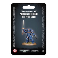 Space Marines: Primaris Lieutenant avec épée énergétique