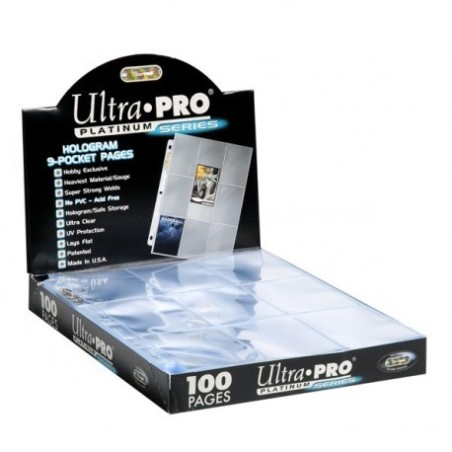Ultra PRO : 100 feuilles de classeur Platinum