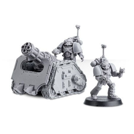 Space Marine Rapier Quad Mortar