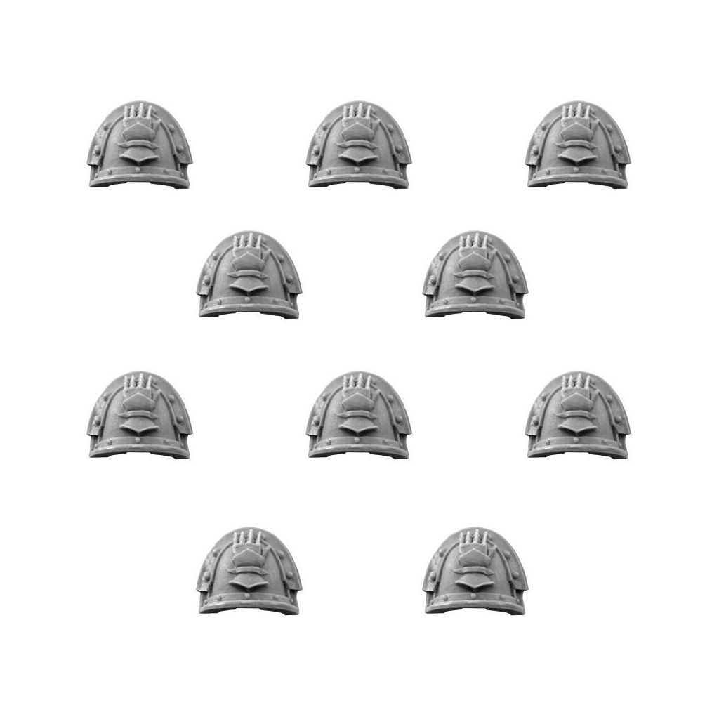 Iron Hands Fw Legion MKIII Shoulder Pads HOBBY MAX