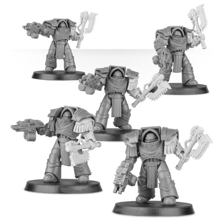 Cataphractii Power Axe Upgrade Set