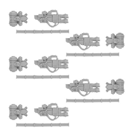 Phaistos pattern Heavy Flamers Set