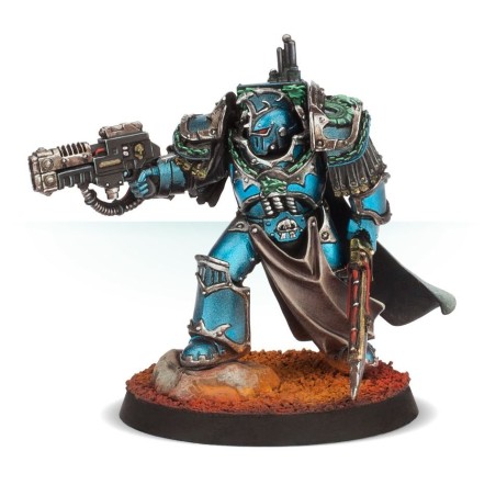 Alpha Legion Praetor in Cataphractii Terminator Armour