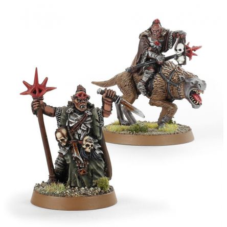 Lord of The Rings: Orc Shaman sur Warg - HOBBY MAX