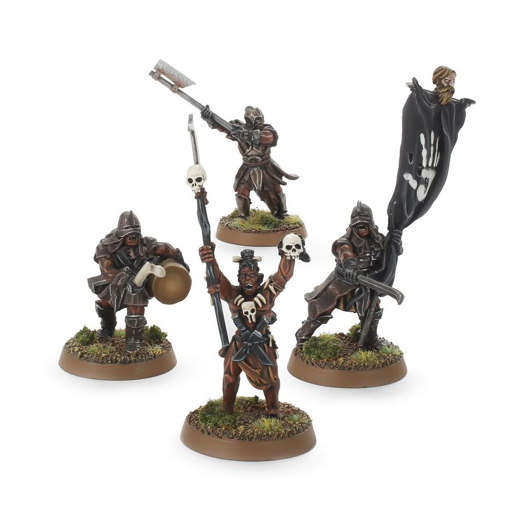 Games Workshop Uruk-Hai Scouts – Lord Of The Rings / The Hobbit Miniatures (NEW, Unassembled)
