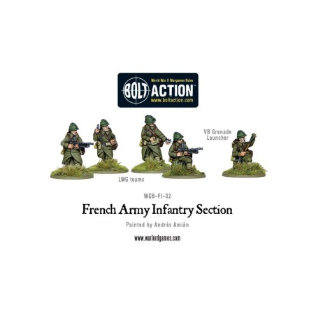 Bolt Action - French Army Infantry section