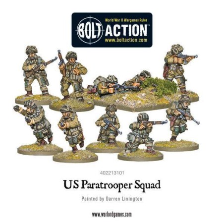Bolt Action - US Paratrooper Squad