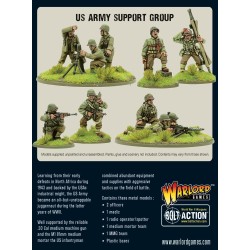Bolt Action - US Army Support Group (HQ, Mortar & MMG)