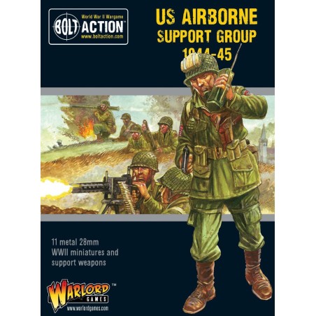 Bolt Action - US Airborne Support group (1944-45) (HQ, Mortar & MMG)