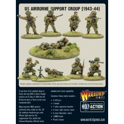 Bolt Action - US Airborne Support Group (1943-44) (HQ, Mortar & MMG)