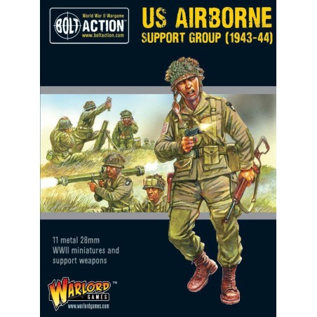 Bolt Action - US Airborne Support Group (1943-44) (HQ, Mortar & MMG)