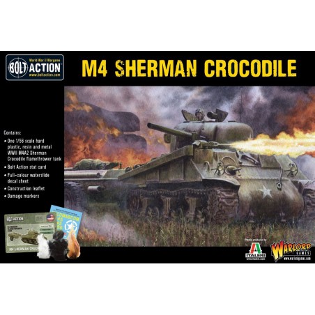 Bolt Action - Sherman Crocodile Flamethrower Tank