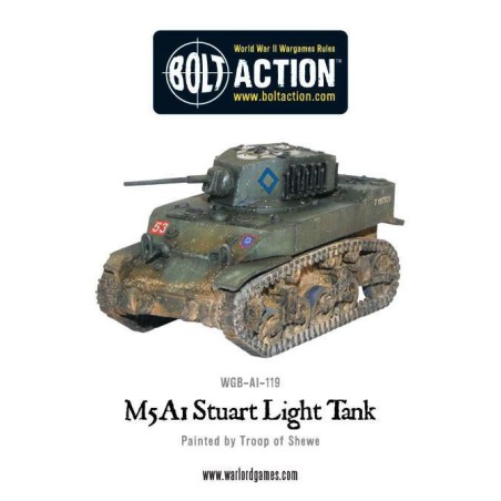Bolt Action - M5 A1 Stuart Light Tank 