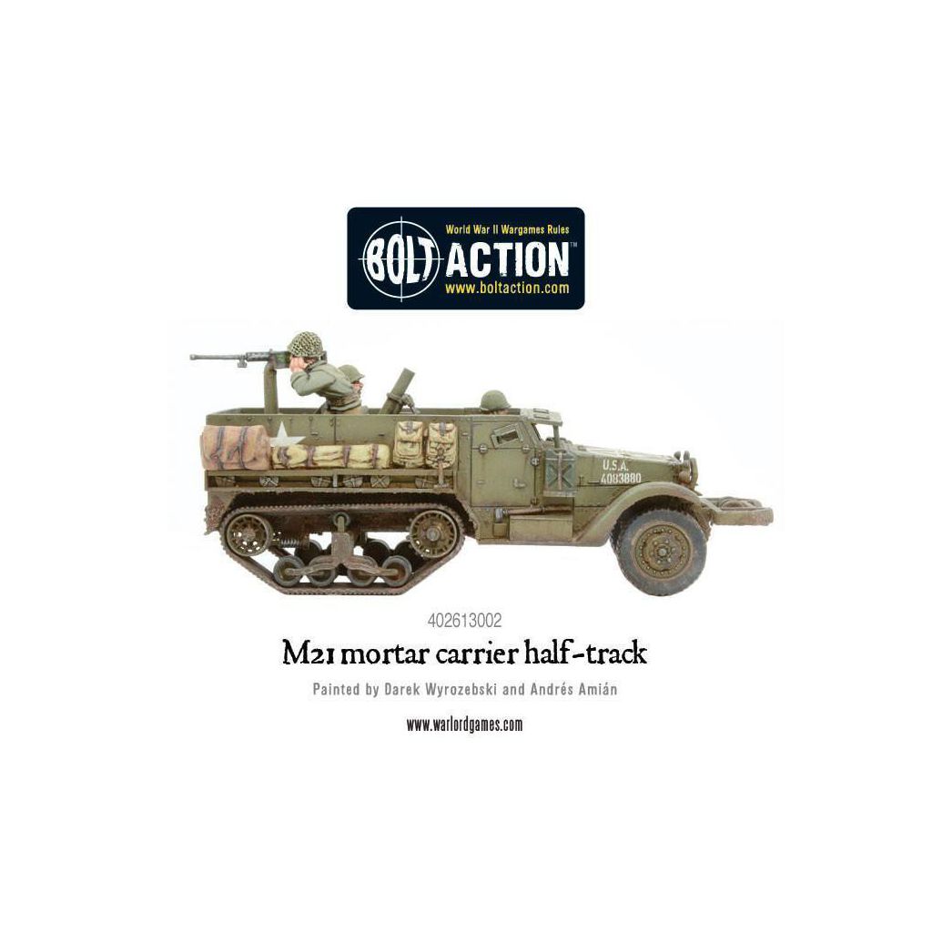 King & Country BBA05 M21 Half-track Avec Mortier - Très Bon état