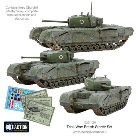 Bolt Action - Tank War British starter set