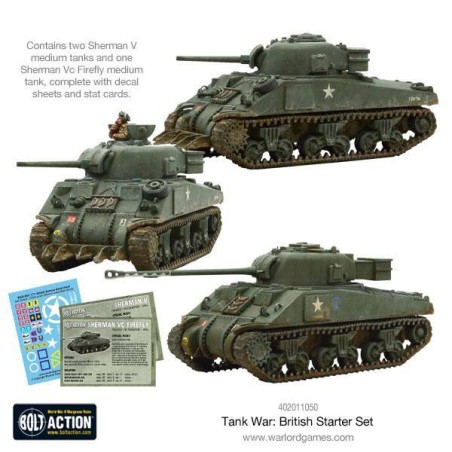 Bolt Action - Tank War British starter set