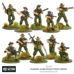 Bolt Action - Australian Jungle Division Infantry Section 