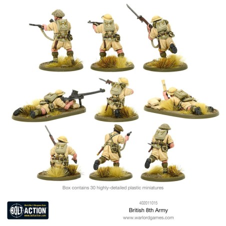Bolt Action - 8th Army Infantry 