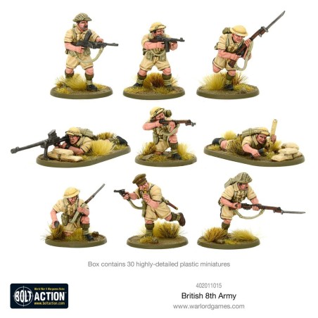 Bolt Action - 8th Army Infantry 