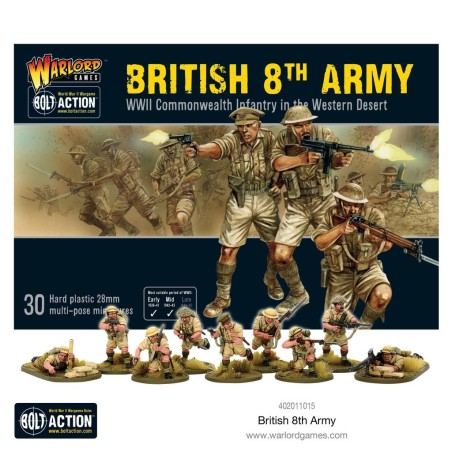 Bolt Action - 8th Army Infantry 