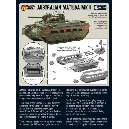 Bolt Action - Australian Matilda II Infantry Tank
