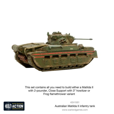 Bolt Action - Australian Matilda II Infantry Tank